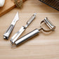 🔥50% OFF! 2-in-1 Stainless Steel Peeler and Julienne Slicer – Peel & Julienne in Seconds, Rust-Free & Dishwasher Safe! 🥕✨