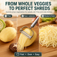 🔥50% OFF! 2-in-1 Stainless Steel Peeler and Julienne Slicer – Peel & Julienne in Seconds, Rust-Free & Dishwasher Safe! 🥕✨