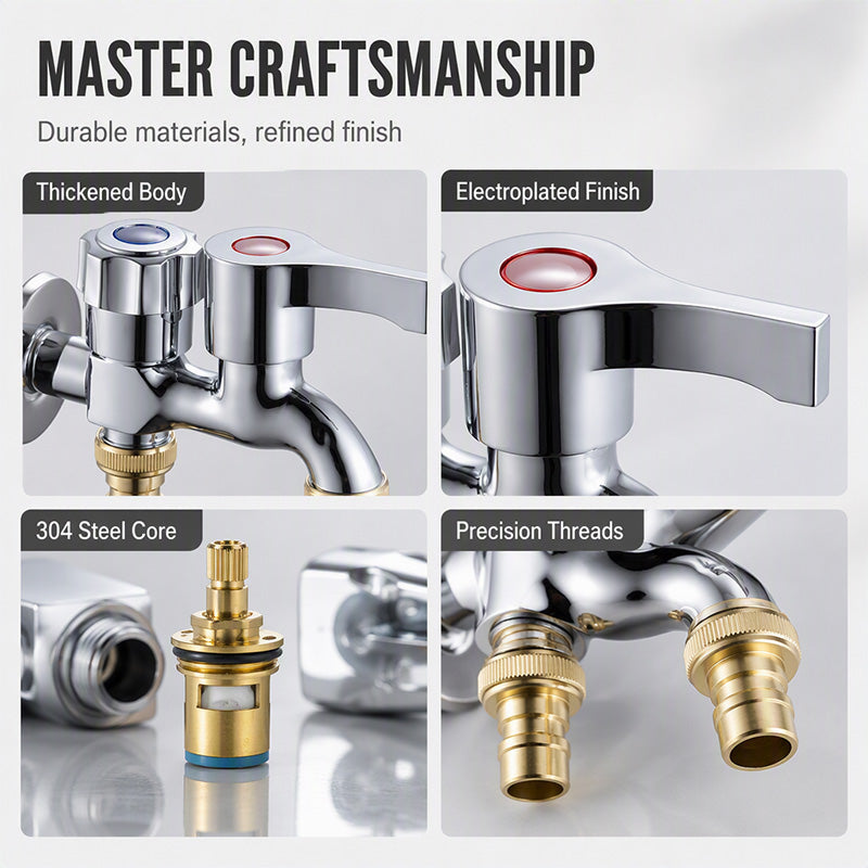 🔥50% OFF! Dual-Outlet Washing Machine Faucet 🚿✨