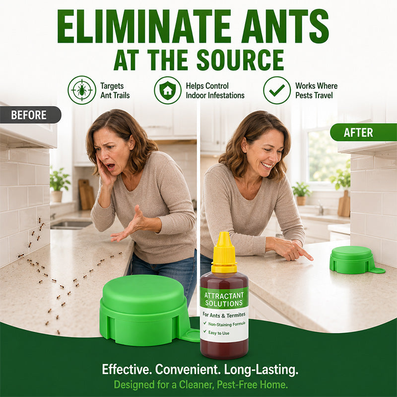 🔥50% OFF! Reusable Outdoor Ant & Termite Bait Station