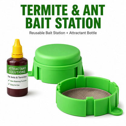🔥50% OFF! Reusable Outdoor Ant & Termite Bait Station