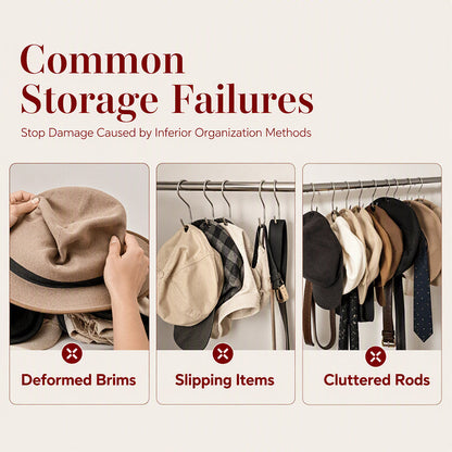 🔥50% OFF! Space-Saving Closet Hook – Cascade & Stack Hangers Vertically, 3X More Closet Space! 👗✨