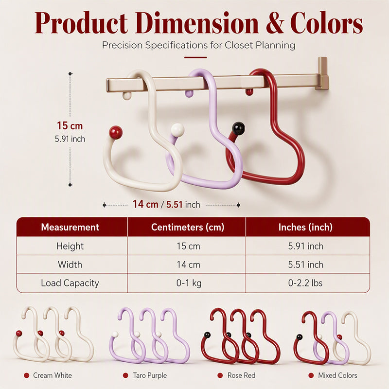 🔥50% OFF! Space-Saving Closet Hook – Cascade & Stack Hangers Vertically, 3X More Closet Space! 👗✨
