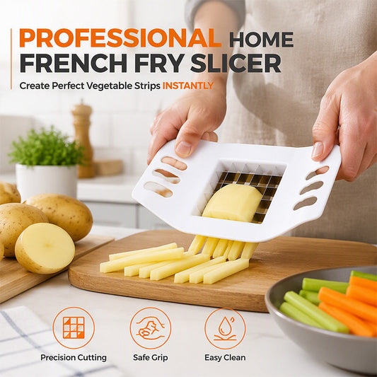 🔥50% OFF! Multifunctional Stainless Steel Potato Slicer 🥔✨