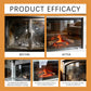 🥳HOT SALE! Fireplace Glass Cleaner Kit 🧽✨