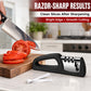 🥳HOT SALE! 4-in-1 Multi-Stage Kitchen Knife Sharpener🔪🏠