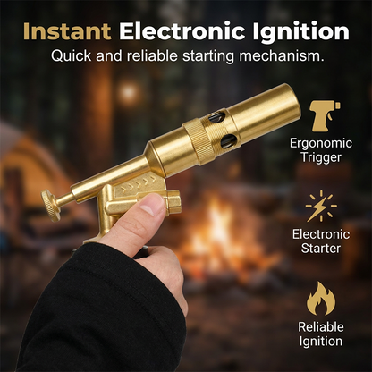 🔥 Portable Multi-Function Invertible Butane Torch