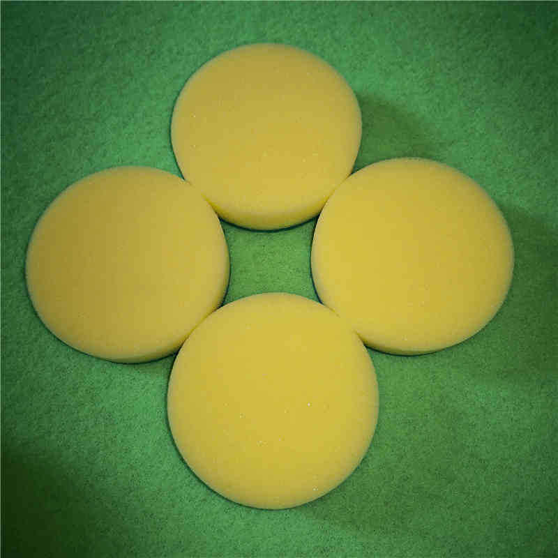 Double-Sided Round Sponge Scrubber for Kitchen