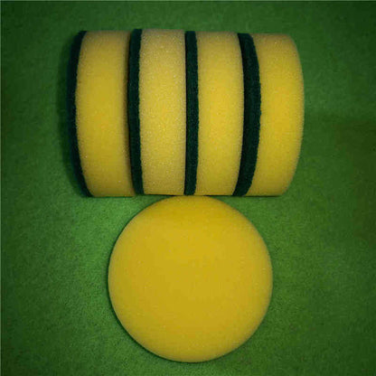 Double-Sided Round Sponge Scrubber for Kitchen
