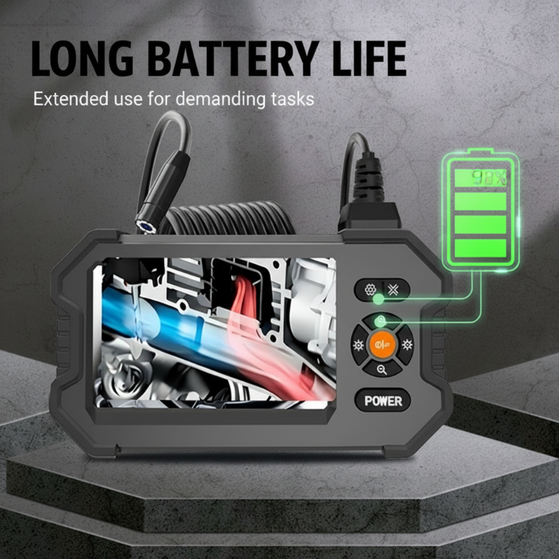 ⚡ Portable 1080P HD Endoscope Camera with 4.3" Screen – Waterproof, Handy, High‑clarity ✨