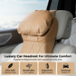 🥳HOT SALE! Aviation-Grade PU Leather Car Headrest