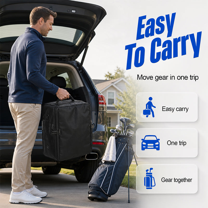 🥳2026 HOT SALE🥳💞50K+ SOLD! 🏌️🧳 50% OFF! Golf Trunk Organizer – large-capacity compartments keep shoes, balls & gear tidy. Durable, easy-carry & perfect for course trips! 🛡️✅