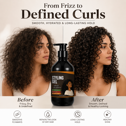 🥳HOT SALE! Stronq Hold Curly Hair Styling Gel💇