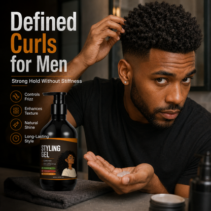 🥳HOT SALE! Stronq Hold Curly Hair Styling Gel💇