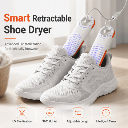 🥳HOT SALE! Retractable Electric Shoe Dryer with UV Sterilization  👟✨