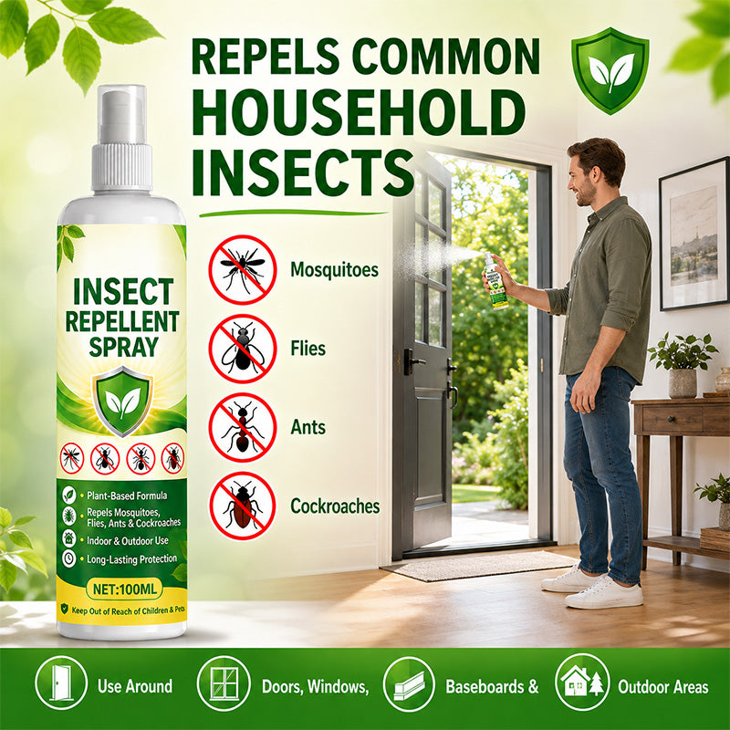 🥳HOT SALE! Plant-Based Insect Repellent Spray 🌿✨