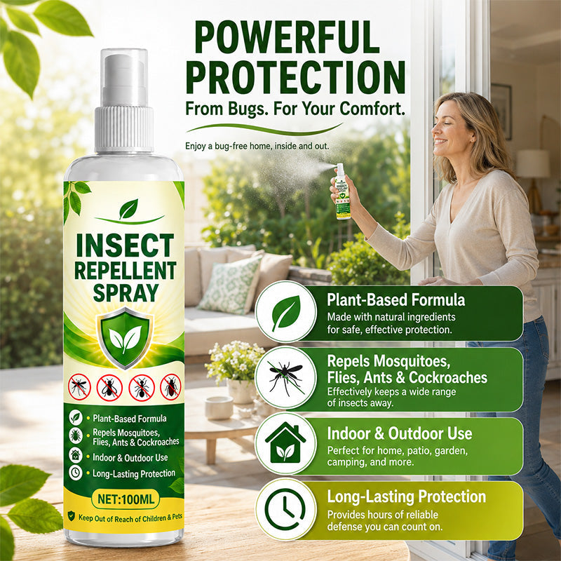 🥳HOT SALE! Plant-Based Insect Repellent Spray 🌿✨