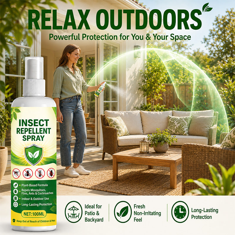 🥳HOT SALE! Plant-Based Insect Repellent Spray 🌿✨
