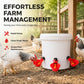 🥳HOT SALE! Gravity-Fed Automatic Chicken Waterer Cups🐔✨
