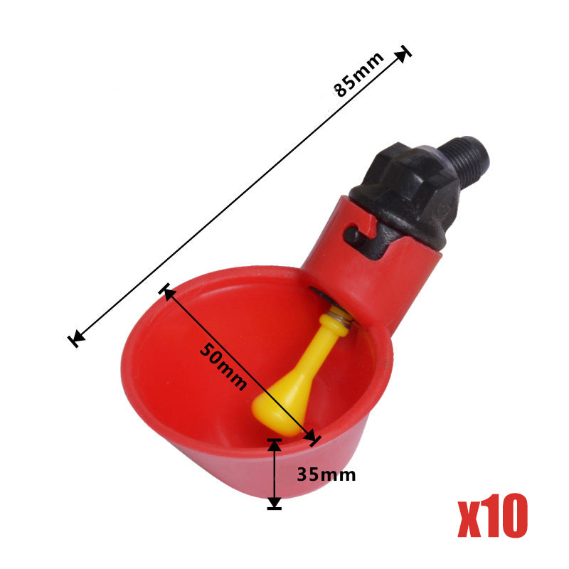 🥳HOT SALE! Gravity-Fed Automatic Chicken Waterer Cups🐔✨