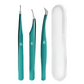 Professional Stainless Steel Facial Blackhead Tweezers