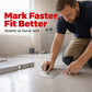 Galvanized Steel Floor Drain Tiling Ruler