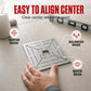 Galvanized Steel Floor Drain Tiling Ruler