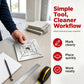 Galvanized Steel Floor Drain Tiling Ruler