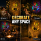 Solar Outdoor Decorative Wall Projection Light