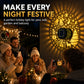 Solar Outdoor Decorative Wall Projection Light