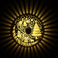 Solar Outdoor Decorative Wall Projection Light