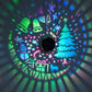 Solar Outdoor Decorative Wall Projection Light