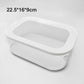 🍱50% OFF! 👀 Clear Fridge Storage Container with Lid – Transparent Visibility, Stackable Design & 3 Size Options – Organize Your Fridge Effortlessly ✨