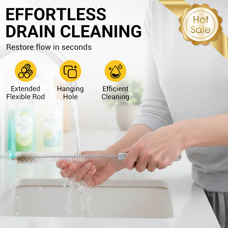 2PC🔥 Drain Hair Clog Cleaning Brush