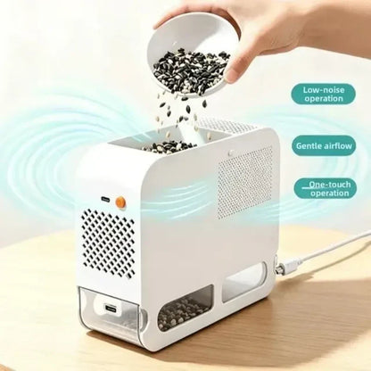 Separate Seed Husks Instantly! Silent No-Mess Bird Seed Cleaner