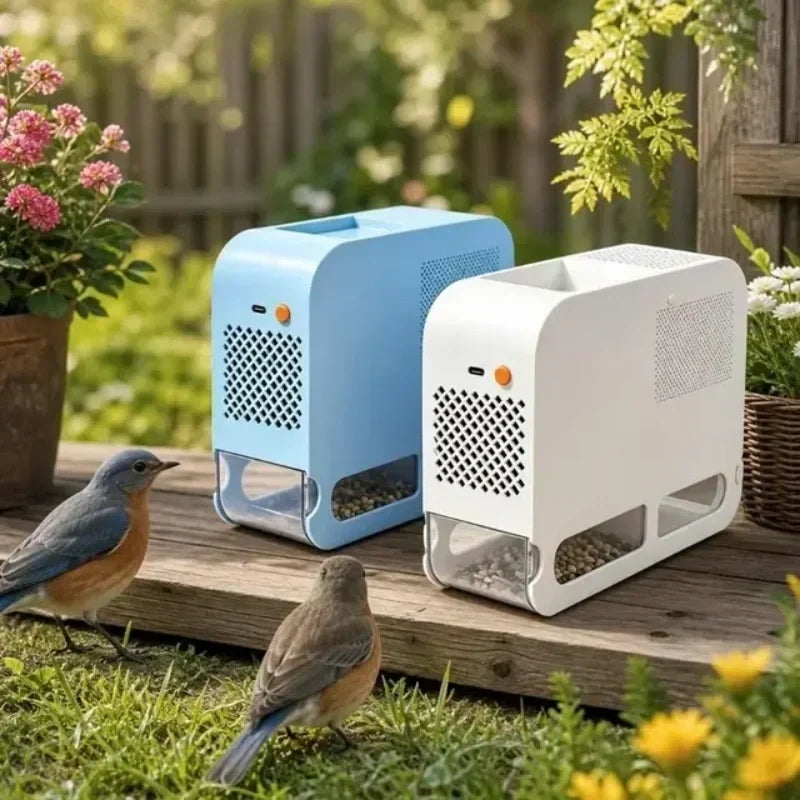 Separate Seed Husks Instantly! Silent No-Mess Bird Seed Cleaner