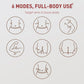 Multi-Mode Heat Massage Belt