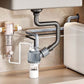 🥳 HOT SALE!5-Way Sink Drain Pipe Adapter with Anti-Odor Valve