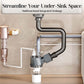 🥳 HOT SALE!5-Way Sink Drain Pipe Adapter with Anti-Odor Valve