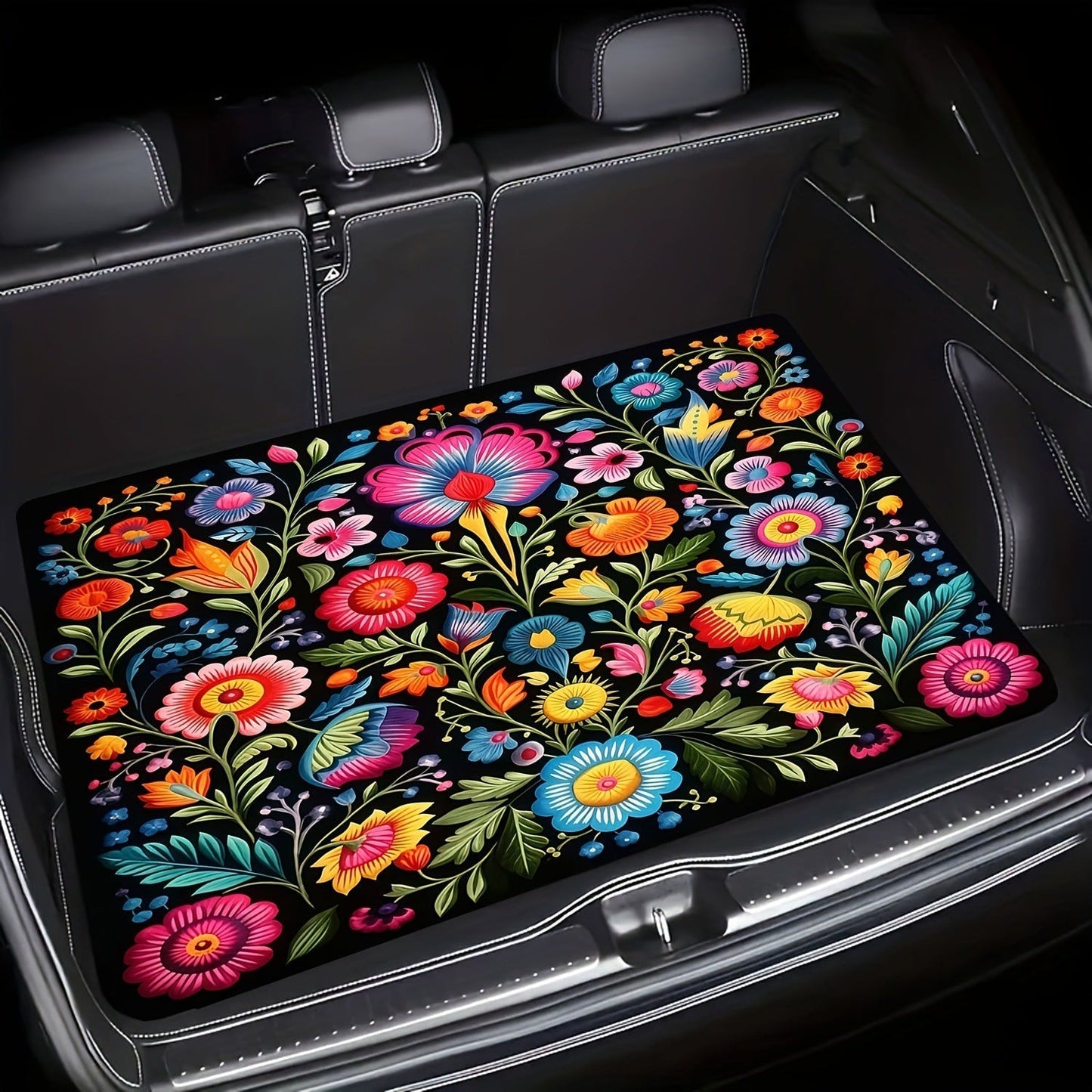 🚗 Universal Car Trunk Mat with Non-Slip Backing