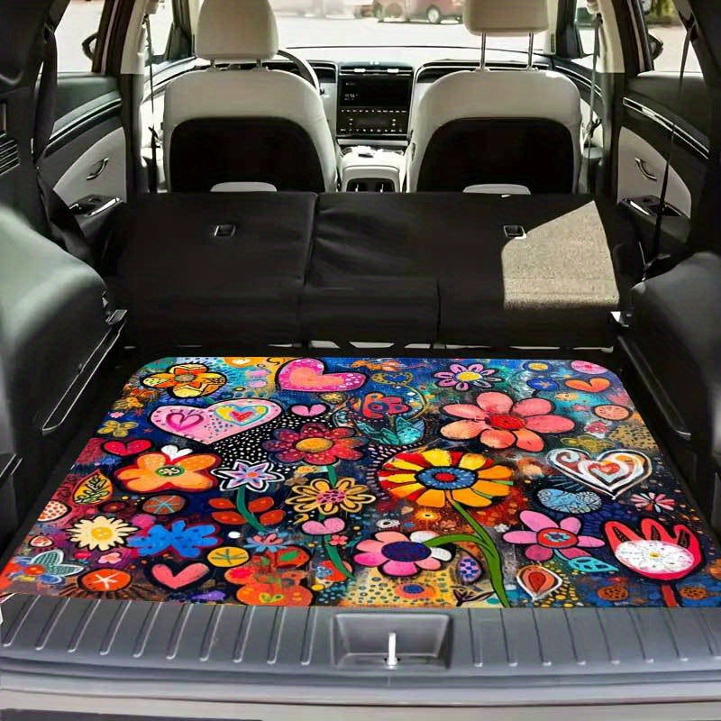 🚗 Universal Car Trunk Mat with Non-Slip Backing