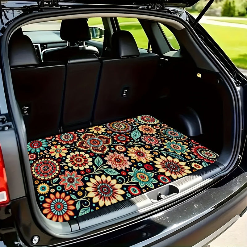 🚗 Universal Car Trunk Mat with Non-Slip Backing