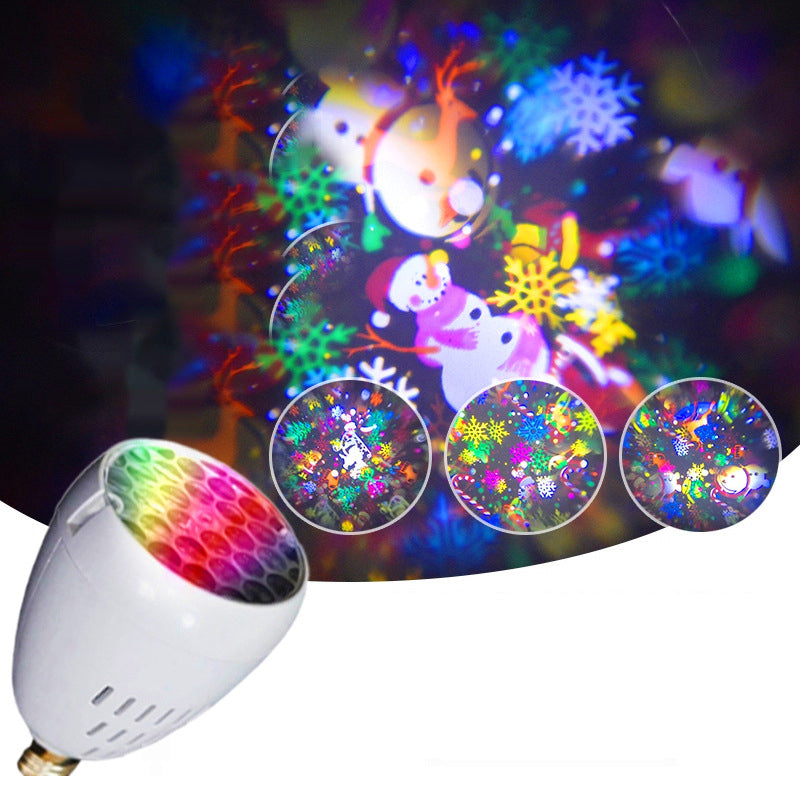 🏆LAST DAY 50% OFF🎄Christmas Projector Light Bulb✨