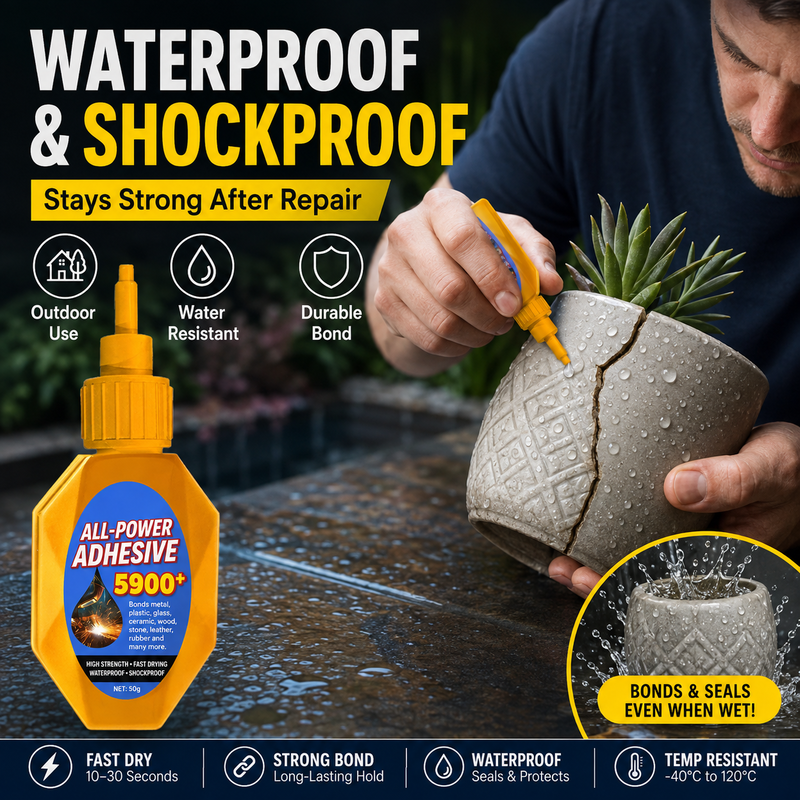Quick-Dry Multifunctional Super Glue Adhesive