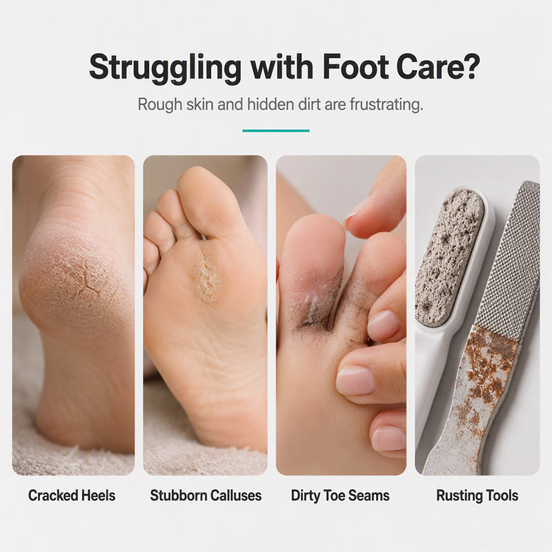 🦶🔥HOT SALE! Dual-Sided Foot File Callus Remover
