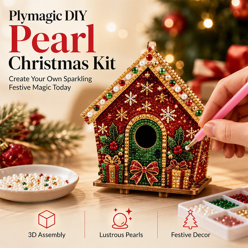 🎄HOT SALE! 3D DIY Pearl Art Christmas Painting Kit ✨🎅