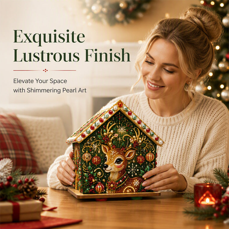 🎄HOT SALE! 3D DIY Pearl Art Christmas Painting Kit ✨🎅