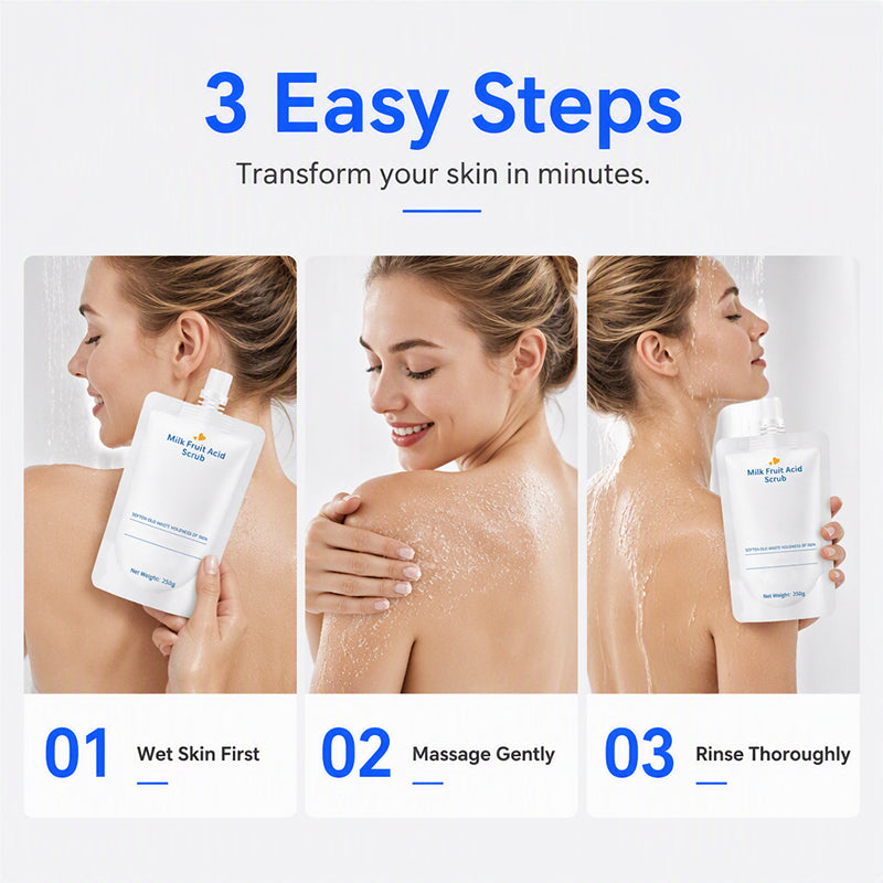 Gentle Exfoliating Body Scrub Pouch