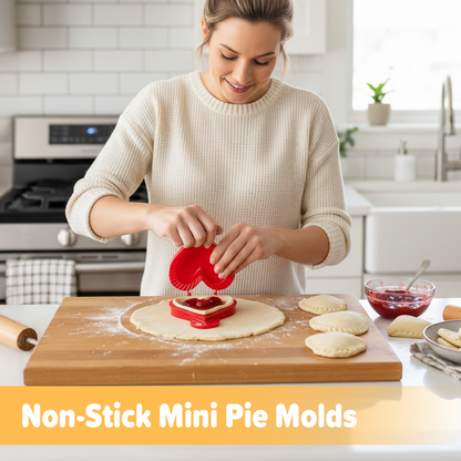 🥧HOT SALE! Non-Stick Mini Pie Molds🍎✨