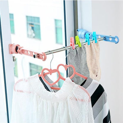 🔥50% OFF!Portable Window Clothesline